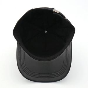 Gorra de Béisbol Negra Clásica Bordada Personalizada al por Mayor, Gorra Deportiva de 5 Paneles, Tela Común, Gorras para Hombre, Poliéster Original - Product Image 5