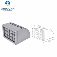 Lumière murale LED extérieure personnalisable DALI, variateur de lumière LED, aluminium, IP65, étanche, 12W, 18W, 24W, pour couloir, hôtel, villa, paysage