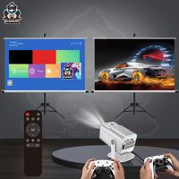 Consola de Videojuegos Retro HCS350 Pro, Sistema Android 16 de Cuatro Núcleos, Proyector Inteligente Portátil 1080p, ARM CortexA53