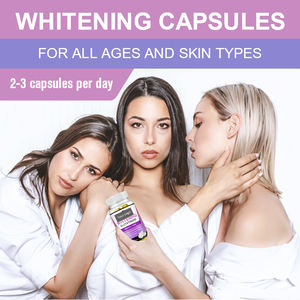 60個のダークスポットリムーバーカプセルスキンホワイトニングカプセル免疫サポートグルタチオンソフトジェルカプセル - Product Image 6