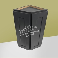 En stock WEC1230/WEC1236 unité murale de cuisine américaine double portes armoire murale en bois à fermeture en douceur pour coin de cuisine