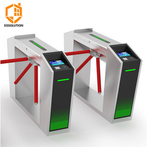 Eissolution tự động an ninh turnstile Đầu đọc mã vạch kỹ thuật số Chân máy turnstile cửa DC ổ đĩa động cơ - Product Image 1