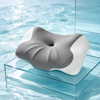 Oreiller intelligent confortable pour la maison Leihu H001, mousse à mémoire de forme 60D, design ergonomique en forme de papillon, haut-parleurs à conduction osseuse doubles