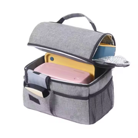 Sac isotherme bandoulière Oxford personnalisé MKW9013 grande capacité, double couche isolante, imperméable pour camping en extérieur
