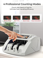 Compteur de billets Huaen H-A16 pour devises britanniques, avec détection UV/IR/DD, 1200 pièces/min, modes de valorisation et de regroupement pour les commerces