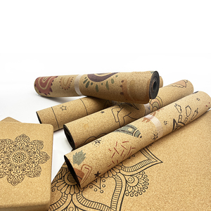 Tapis de yoga en liège écologique <span class=keywords><strong>Tiny4K</strong></span> Tapis de yoga pour adolescents en caoutchouc écologique, sangle de transport pour tapis de yoga en liège non toxique - Product Image 3