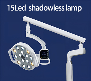 Lampe dentaire LED avec camé<span class=keywords><strong>ra</strong></span>, transmission sans fil, enregistrement vidéo HD, 15 LED, équipement dentaire pour clinique, chirurgie implantaire - Product Image 3