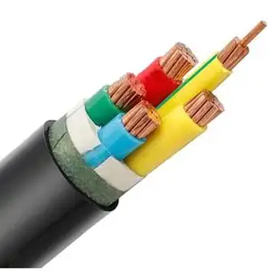 Câble d'alimentation XLPE en PVC à noyau de cuivre 3x19 5mm Offre Spéciale, câble d'alimentation XLPE-A2XFY câble à une, deux, trois ou quatre brins