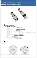 Vérin à billes motorisé à réglage fin, course de 30 mm à 125 mm, haute répétabilité, automatisation CNC, OEM, garantie 1 an