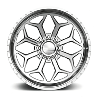 Jantes forgées personnalisées SL 22X12 24X12 26x16 28x16 30x16 6X139.7 8X165.1 8X170 8X180 à déport profond polies pour Ford F150 RAM1500