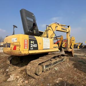 รถขุดขนาดกลางมือสอง Komatsu PC240 ชั่วโมงการทำงานต่ำ บุ้งกี๋ 1.2 ลบ.ม. เครื่องจักรขุดดินญี่ปุ่นแท้ มีสินค้าในสต็อก - Product Image 1