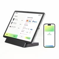 Terminal de Pago con Pantalla Táctil NFC de 10.95 Pulgadas para Tableta Android G99, con Base Multipuerto para Sistema SoftPOS para Comercio Minorista