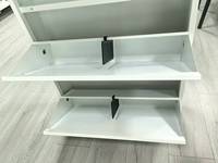 Meuble de rangement pour chaussures en métal à 3 niveaux, étagère à chaussures fine pour entrée, armoire de rangement pour chaussures