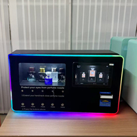 Máquina Expendedora Automática de Perfume de Sobremesa, Pequeña, con Pago con Tarjeta de Crédito, Dispensador de Fragancias Recargable DIY, SDK Personalizado