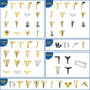 공장 직판 고품질 철제 중량 소파 다리 10-15cm (4-6인치) 병원 및 야외용 현대적 디자인 - Product Image 5