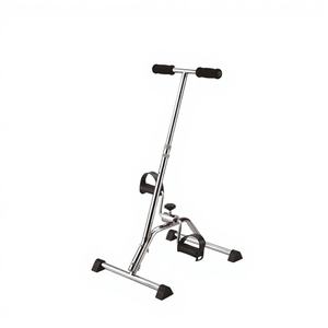 Vélo d'exercice pliable pour la rééducation à domicile avec poignée en mousse EVA, cadre en acier et capacité de charge de 110 lb - Product Image 1