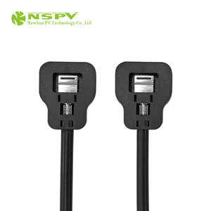 NSPV <b>Waterproof</b> Connector Cable Assembly OEM ODM Male Female PV Mini Solar Junction <b>Box</b> - Product Image 5
