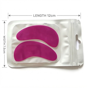 Patchs oculaires en silicone réutilisables personnalisés OEM pour plus de 30 utilisations, patchs anti-silicone pour les cils - Product Image 3