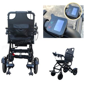 Silla de Ruedas eléctrica motorizada ligera y deportiva de 16kg, silla de ruedas eléctrica de fibra de carbono para viajes - Product Image 6