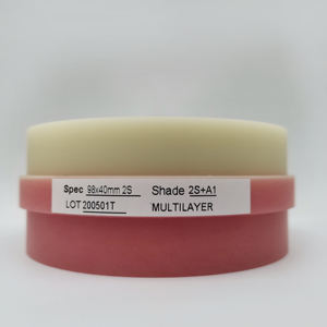 ฟันปลอมแล็บทันตกรรมขนาด30มม. สองชั้น PMMA Pucks - Product Image 2