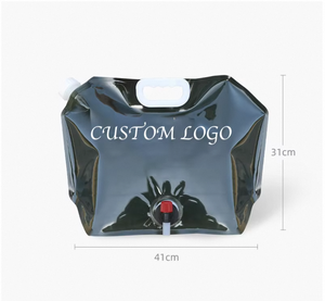 Nova Chegada: Embalagens Transparentes Reutilizáveis para Líquidos, Sucos e Água - Bolsas Stand-up com Bico Dosador - Product Image 2