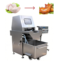 Machine d'injection de saumure haute pression à 120 aiguilles pour l'entreprise de transformation profonde de viande (bœuf, mouton) et la préparation de plats braisés