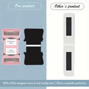 Ongebruikelijke Retro-Stijl Artikelen Voor Halve Prijs Creatieve Nieuwe Ontwerpen Gepersonaliseerde Boekliefhebber Magnetische Bladwijzer - Product Image 5