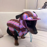 Manteau matelassé en polyester et coton à carreaux pour chiens et chats, lavable à la main, style européen-américain, toutes saisons, pour Schnauzer et Bichon Frisé