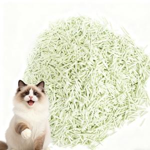 인기 생분해성 고양이 모래 1kg 대용량 클린 클럼핑 두부 벤토나이트 카사바 셀프 클리닝 - Product Image 1