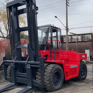 Montacargas Usado Mitsubishi FD250 de 25 Toneladas, en Venta, con Existencias de 30 y 20 Toneladas, en Buen Estado de Funcionamiento, Pocas Horas de Uso, en el Puerto de Shanghái - Product Image 1