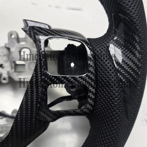 Volante Deportivo de Fibra de Carbono con Cuero Perforado para Lexus ES250 RX300 RX, Venta al Por Mayor - Product Image 3