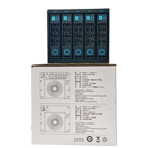 4U Rack gắn NAS 5-bay lưu trữ máy chủ trường hợp Modular cho 5*3.5 HDD & 2*5.25 <span class=keywords><strong>CD</strong></span> với bộ chuyển đổi cổ phiếu có sẵn - Product Image 1