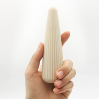 Vibrateur électrique rechargeable en silicone pour femme, sélectionné avec soin, contrôle par bouton, bruit de 60 dB, pour usage transfrontalier