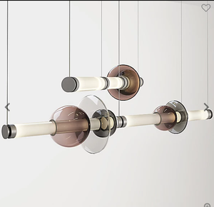 Đèn Thả Trần Ecojas, Đèn LED Khuếch Tán Hình Cầu Thủy Tinh Thổi Phong Cách Sống, Biệt Thự Nhà Khách, Khách Sạn, Hình Cầu - Product Image 6