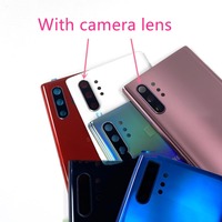 Remplacement du couvercle arrière en verre de la batterie pour Samsung Note 10 Note 10 Plus + Porte arrière du boîtier