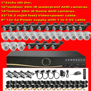 Kit DVR HDMI 32 canaux 5MP HJSCCD, système de vidéosurveillance AHD avec vision nocturne, détection de mouvement, caméra de sécurité étanche - Product Image 2