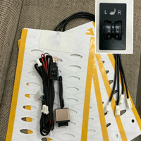 Kit de rétrofit pour système de chauffage et de ventilation universel des sièges de voiture EasGain Luxury TPU