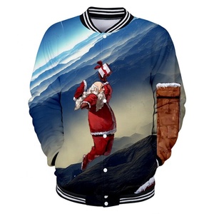 Sudadera con Diseño de Calavera de Drácula en 3D, Uniforme de Béisbol, Chaqueta Unisex de Poliéster/Algodón - Product Image 5