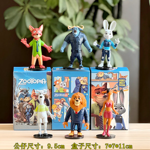 Cajas Sorpresa con Figuras Coleccionables de la Serie Zoo2, Judy, Fox, Nick Wilde, Juguetes, Adornos para Coche, Regalos - Product Image 3