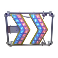 Guide de barricade de route de la circulation routière CE standard LED clignotante panneau de signalisation de flèche de contrôle de route pour la sécurité d'avertissement