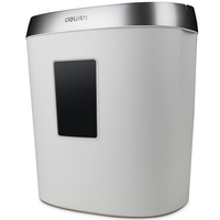 Deli 9929 Déchiqueteuse de bureau de haute qualité Niveau 5 Déchiqueteuse confidentielle Déchiqueteuse de documents commerciaux Haute Électrique Petit Portable