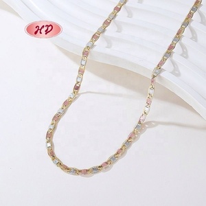Joyería Religiosa para Hombre y Mujer, Collar de Cadena de 18k con Baño de Oro Rosa para Aniversario, Venta al Por Mayor - Product Image 4