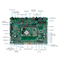 Carte Rockchip RK3568 8 cœurs, module d'inférence IA 8K, Android 12, Linux Ubuntu, carte mère industrielle avec NPU 1 TOPS