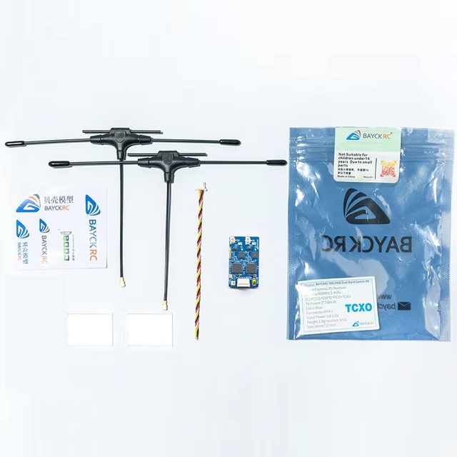 BAYCK 900MHz 2.4GHz 915MHz ELRS Dual Band Gemini Receiver ExpressLRS RX TCXO For RC FPV Racing Long Range Drone Fixed Wing