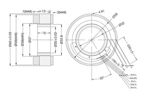 Moteur Inrunner Sans Cadre T-MOTOR RI60 Kv124 à Entraînement Direct 60*30mm pour Robot Exosquelette - Prix de Gros - Product Image 6