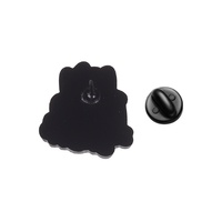 Cinq styles de broches émaillées amusantes avec slang espagnol, bulles de chat, main, crème glacée et slogan latin pour la décoration de sacs à dos