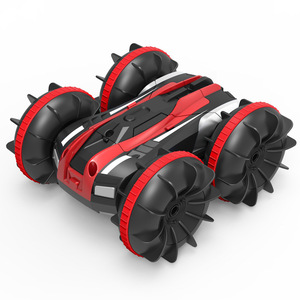 Voiture télécommandée amphibie RC 2,4G 1:20, rotation 360°, étanche, double face, tout-terrain, pour cascades - Product Image 5