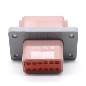 China Supplier Deutsch Automotive 12 Pin Connector Housing For Male Terminal DT04-12PD-L012