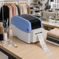 Imprimante thermique à découpe automatique MASUNG MS-1740C pour étiquettes d'entretien personnalisées pour vêtements, idéale pour les studios de confection et les petites entreprises.