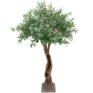 <span class=keywords><strong>Arbre</strong></span> d'olivier artificiel en fibre de verre durable de 6 à 10 pieds, <span class=keywords><strong>prix</strong></span> d'usine, petits bonsaïs, faux oliviers verts - Product Image 1